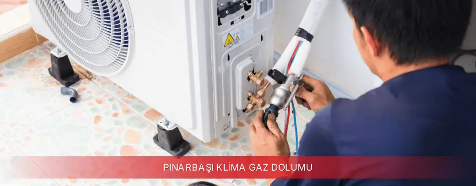 Pınarbaşı İlçemi Finlux Klima Gaz Dolumu